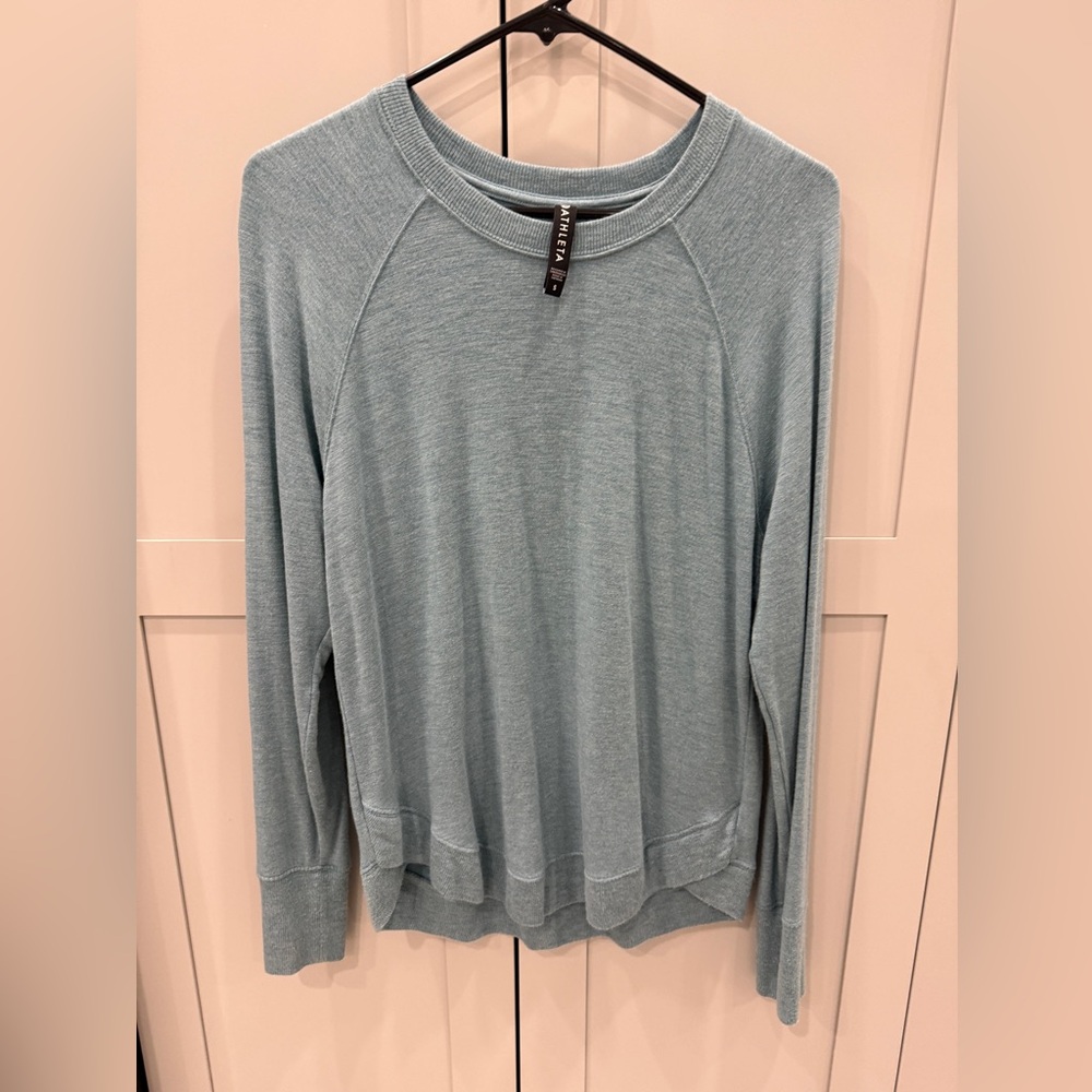 Athleta Light Blue Women's Mindset Sweater